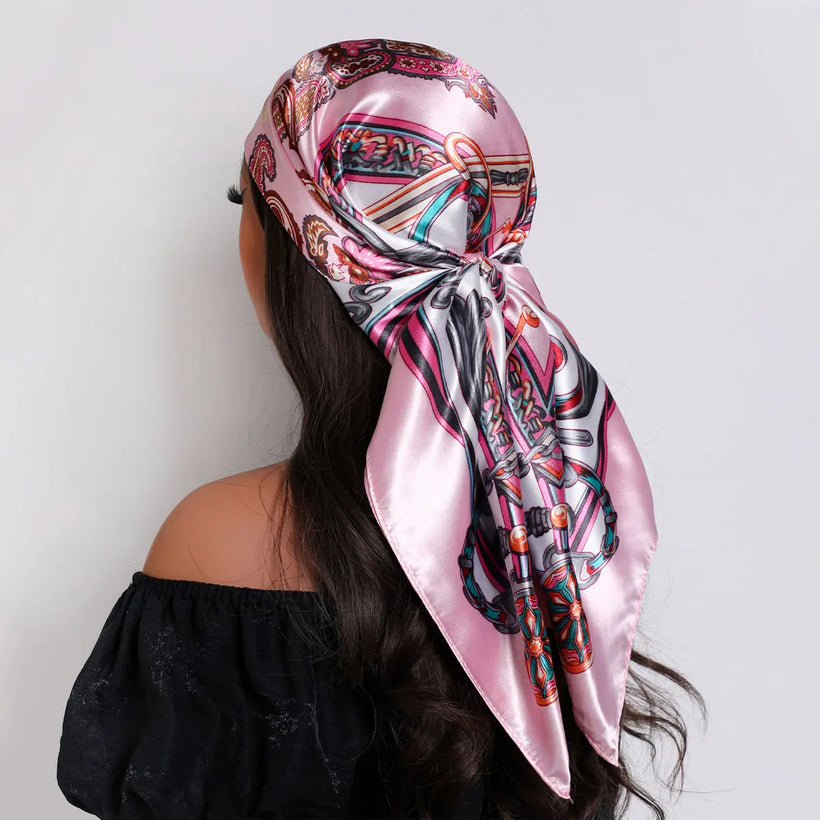Velara - Satin Summer Hair Scarf