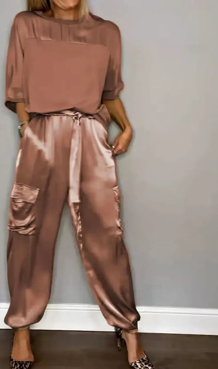 Vêlara Solace Satin Set