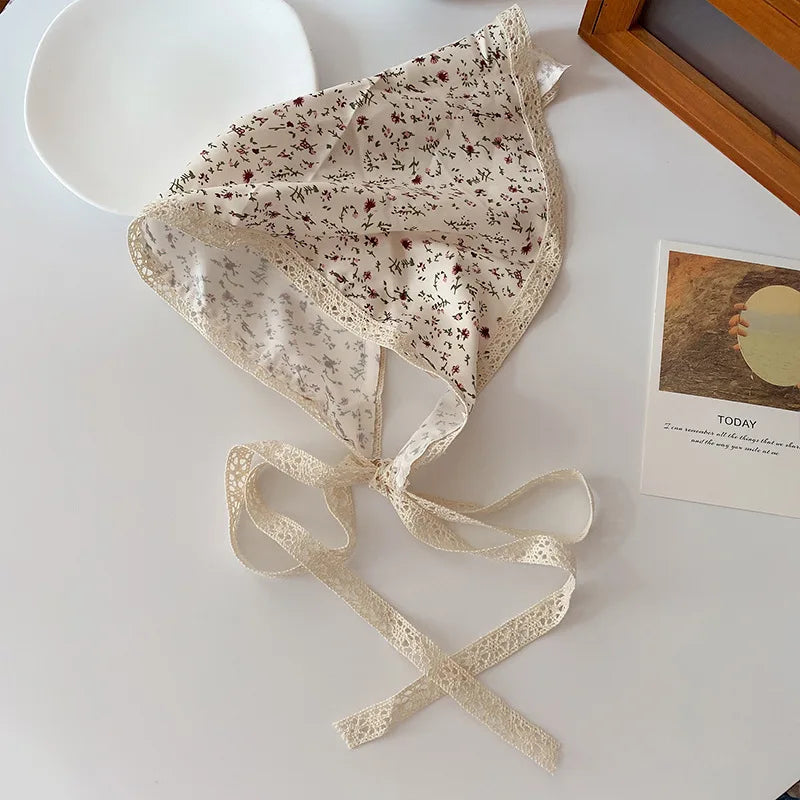 Velara - Pastoral Silk-Style Headscarf