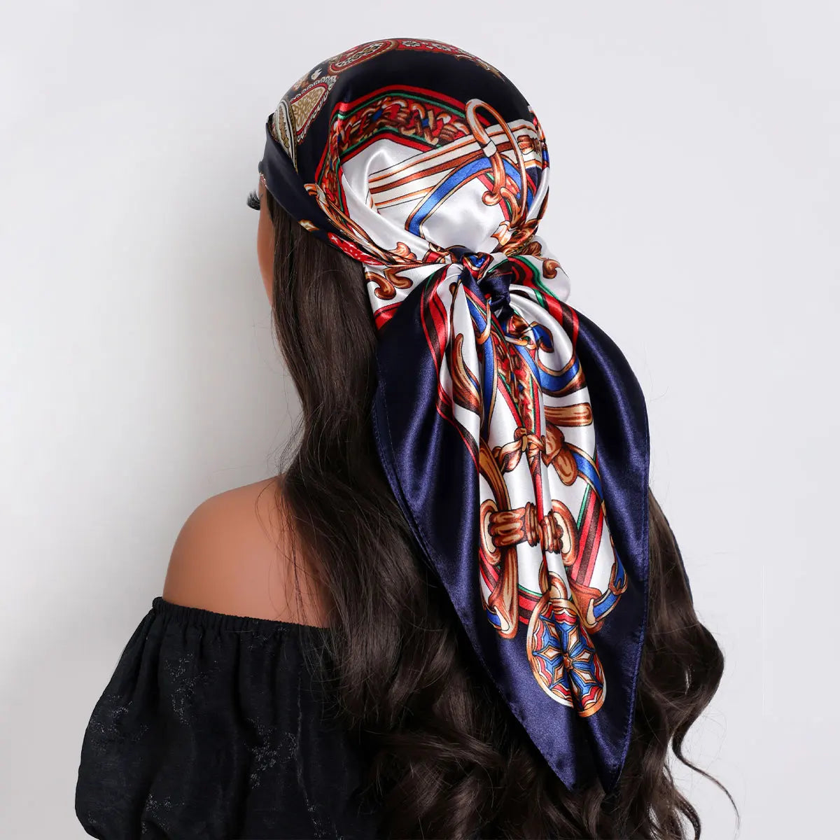 Velara - Satin Summer Hair Scarf