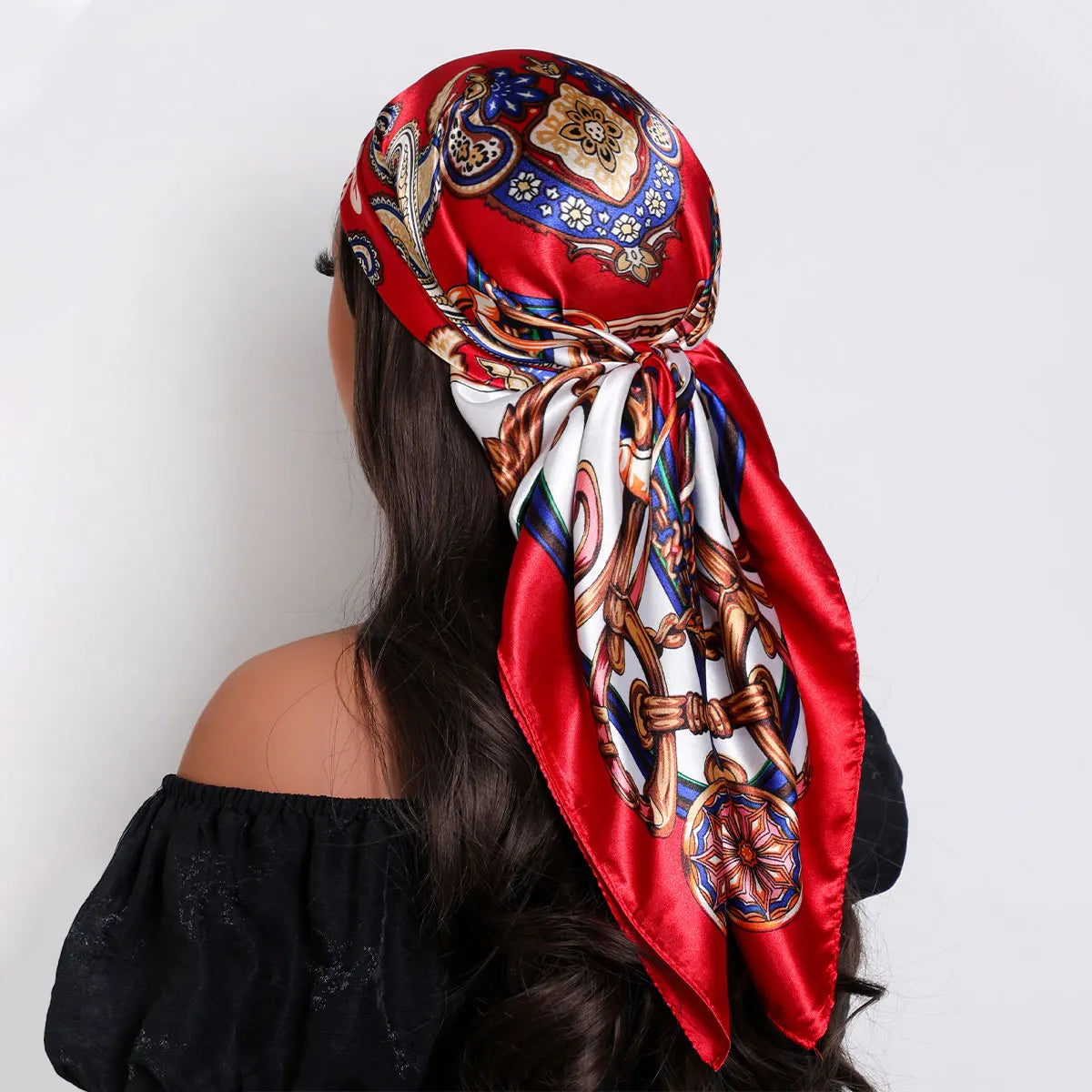 Velara - Satin Summer Hair Scarf