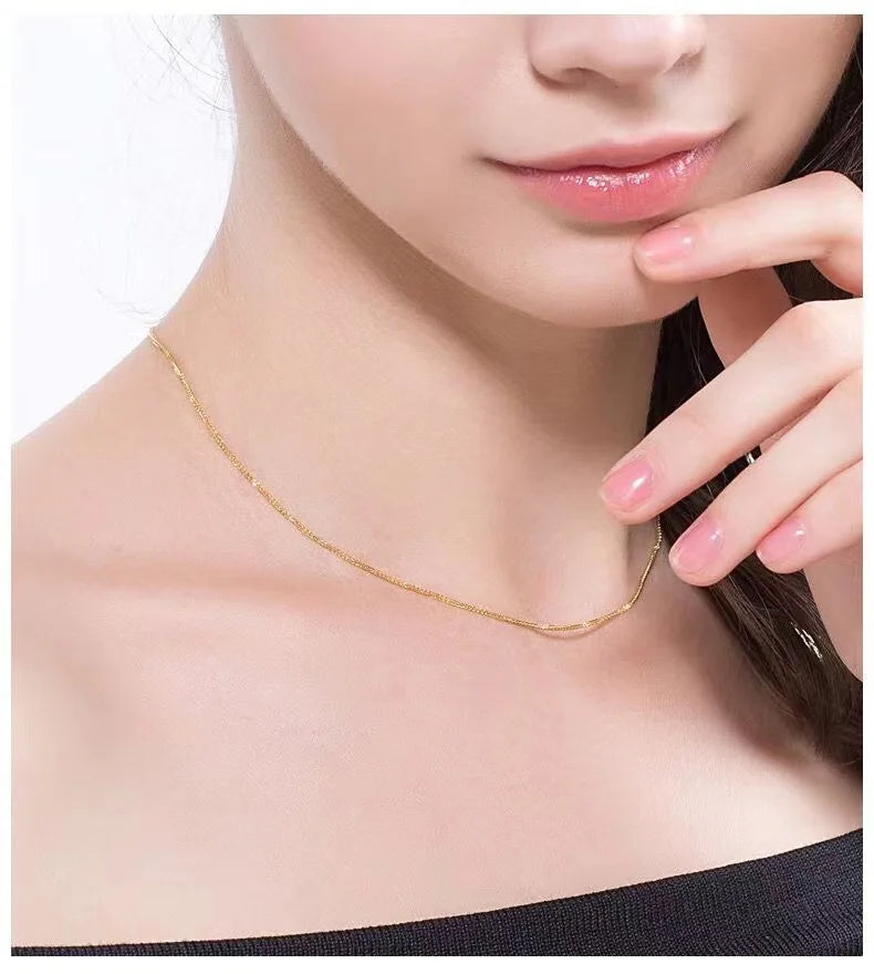 Vêlara — 18K Gold Chain Necklace