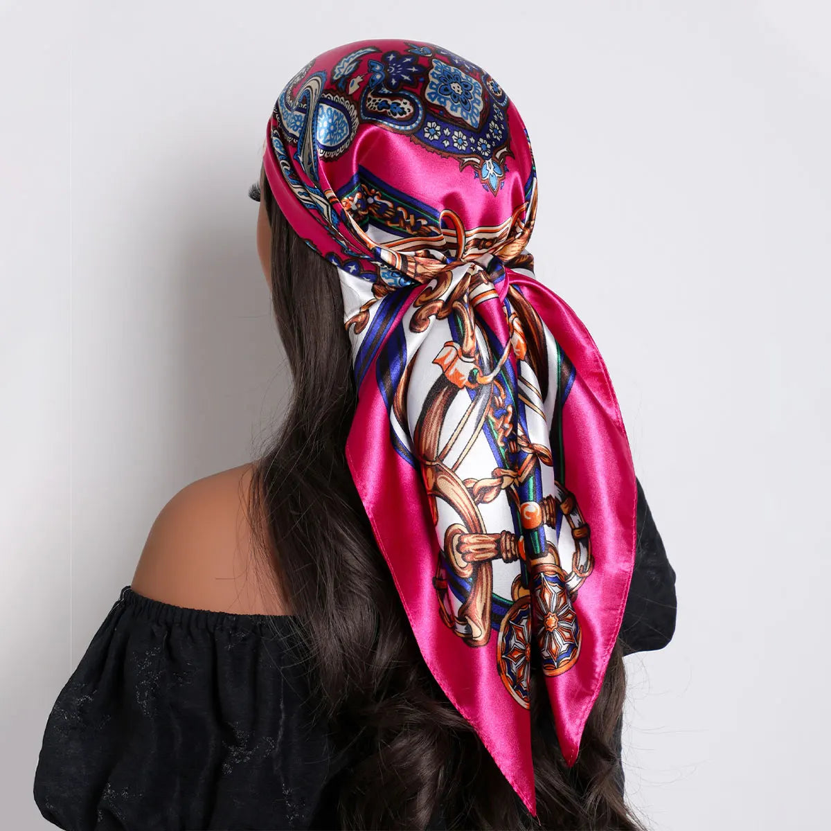 Velara - Satin Summer Hair Scarf