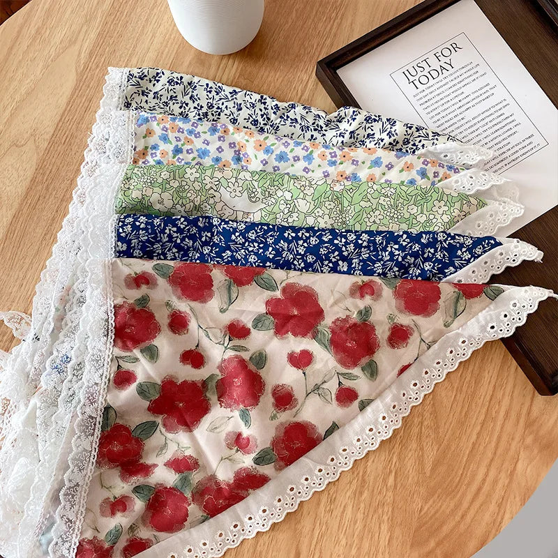 Velara - Pastoral Silk-Style Headscarf