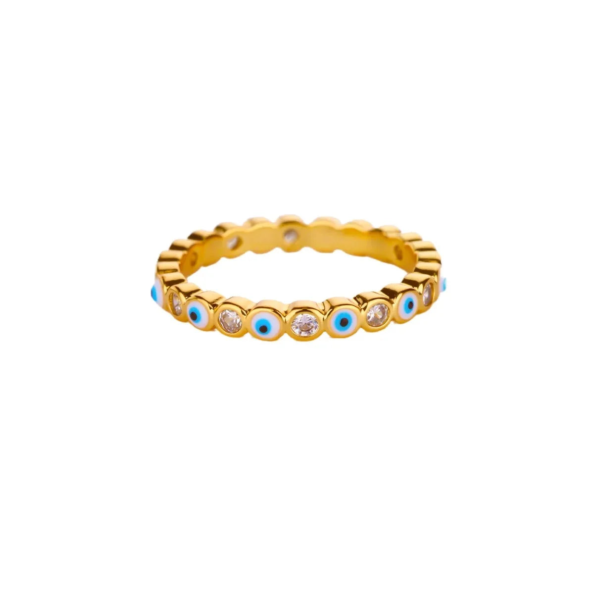 Vêlara — Colorful Stone Stainless Ring