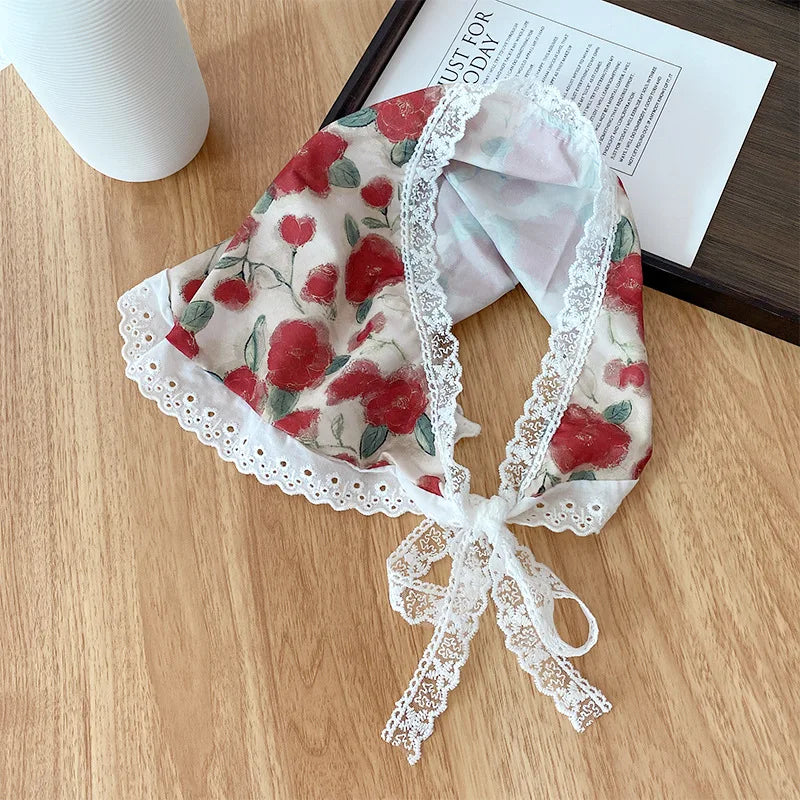Velara - Pastoral Silk-Style Headscarf